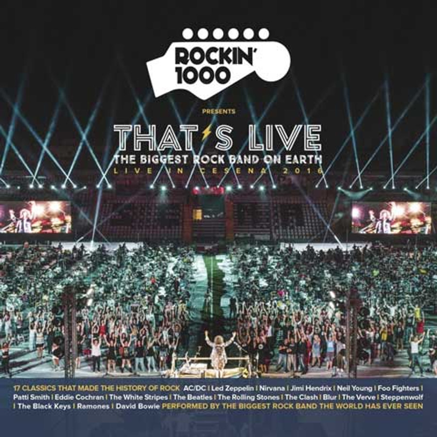 Copertina dell'album That's Live dei Rockin'1000